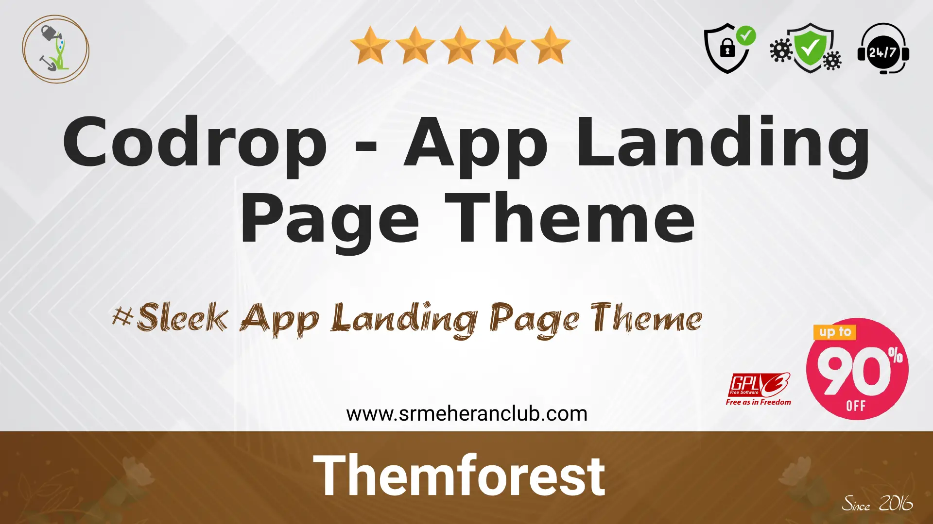 Codrop – App Landing Page Theme — Theme by Themeforest
