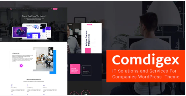 Comdigex - IT Solutions and Services Company WP Theme
