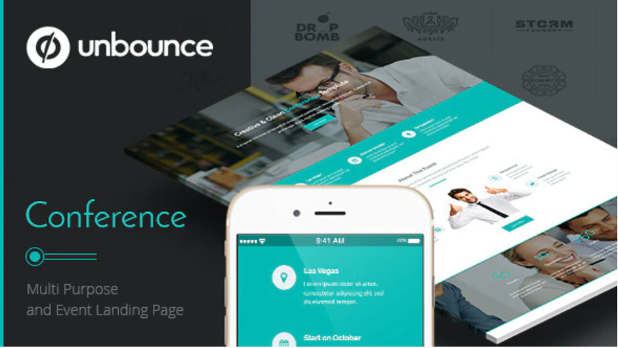 Conference – Unbounce Landing Page — Theme by Themeforest