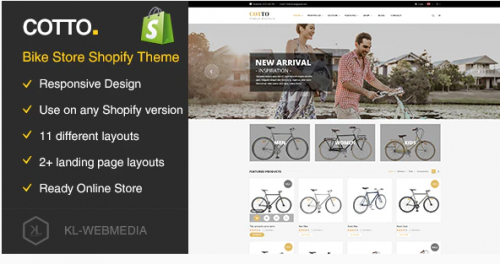 Cotto – Bike Store Shopify Theme