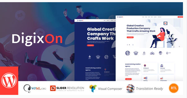 Product Image - Digixon – Digital Marketing Strategy Consulting WP Theme 2.6
