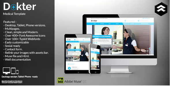 Dokter – Medical Muse Template — Theme by Themeforest