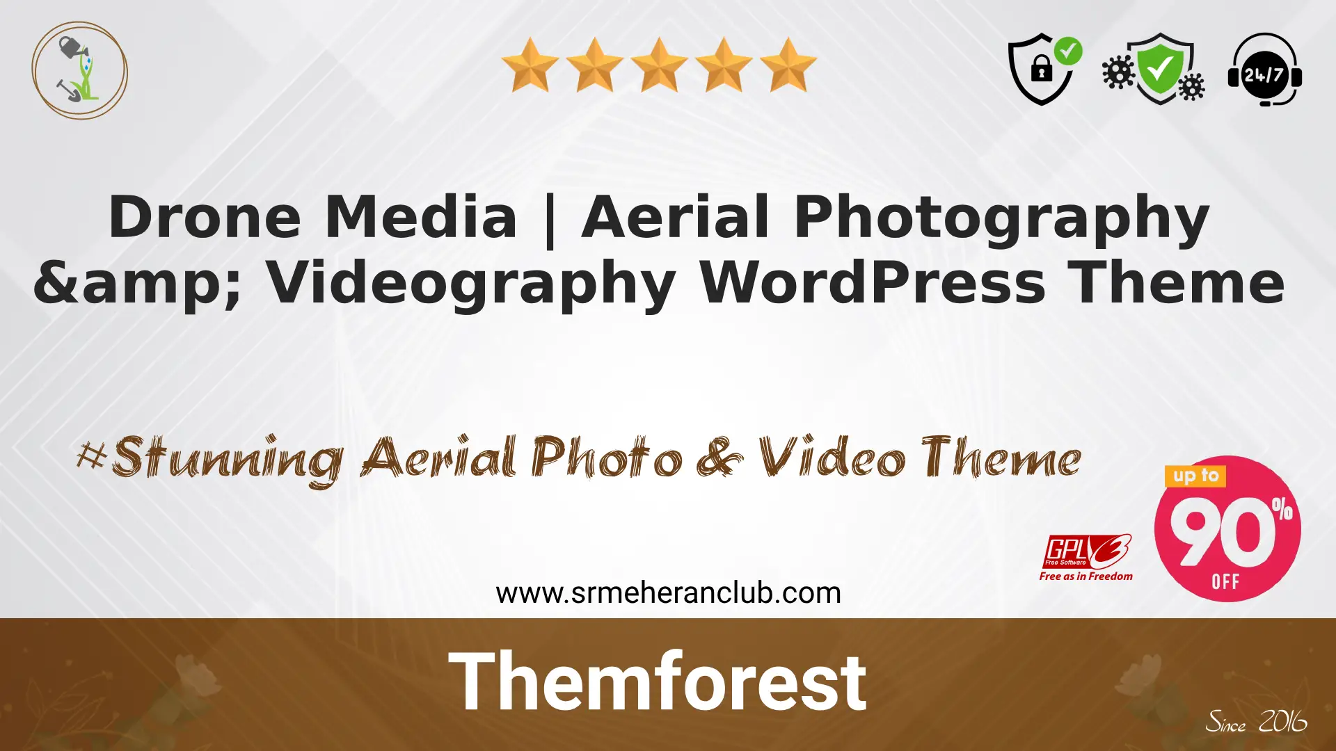 Drone Media | Aerial Photography & Videography WordPress Theme — Theme by Themeforest