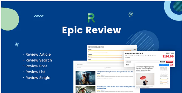 Epic Review WordPress Plugin & Add Ons for Elementor & WPBakery Page Builder
