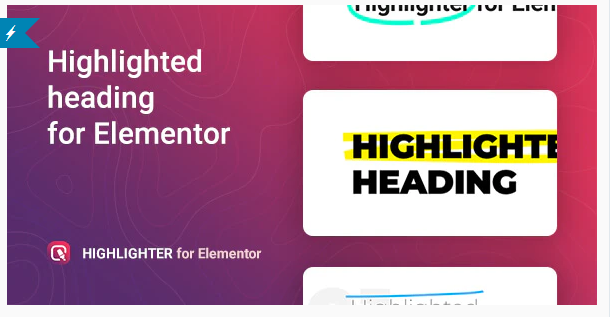Highlighter – Highlighted heading for Elementor 1.0.3 — WordPress Plugin by CodeCanyon