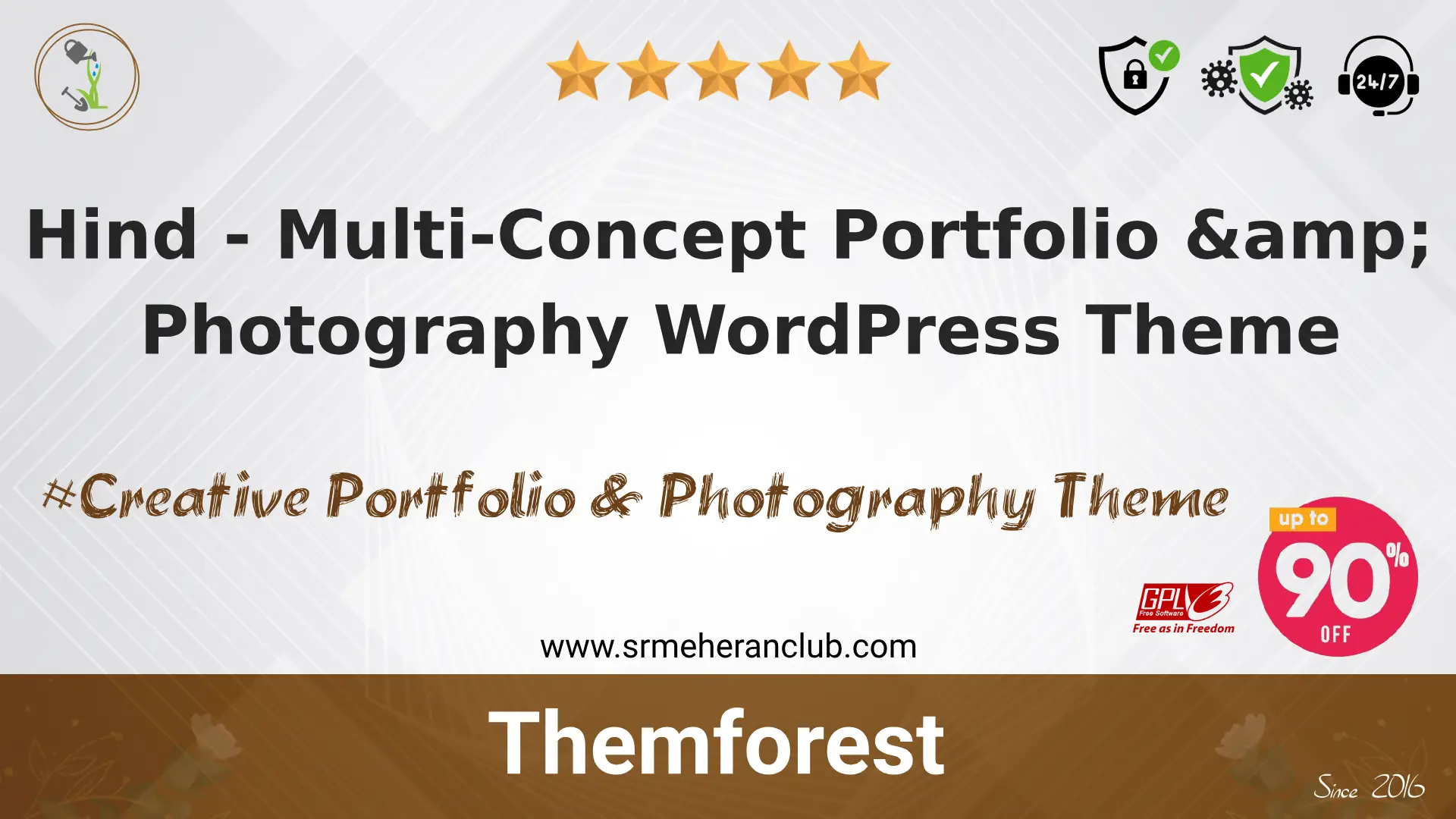 Hind – Multi-Concept Portfolio & Photography WordPress Theme — Theme by Themeforest