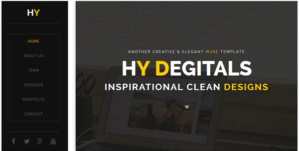 Hy – Creative Muse Template — Theme by Themeforest