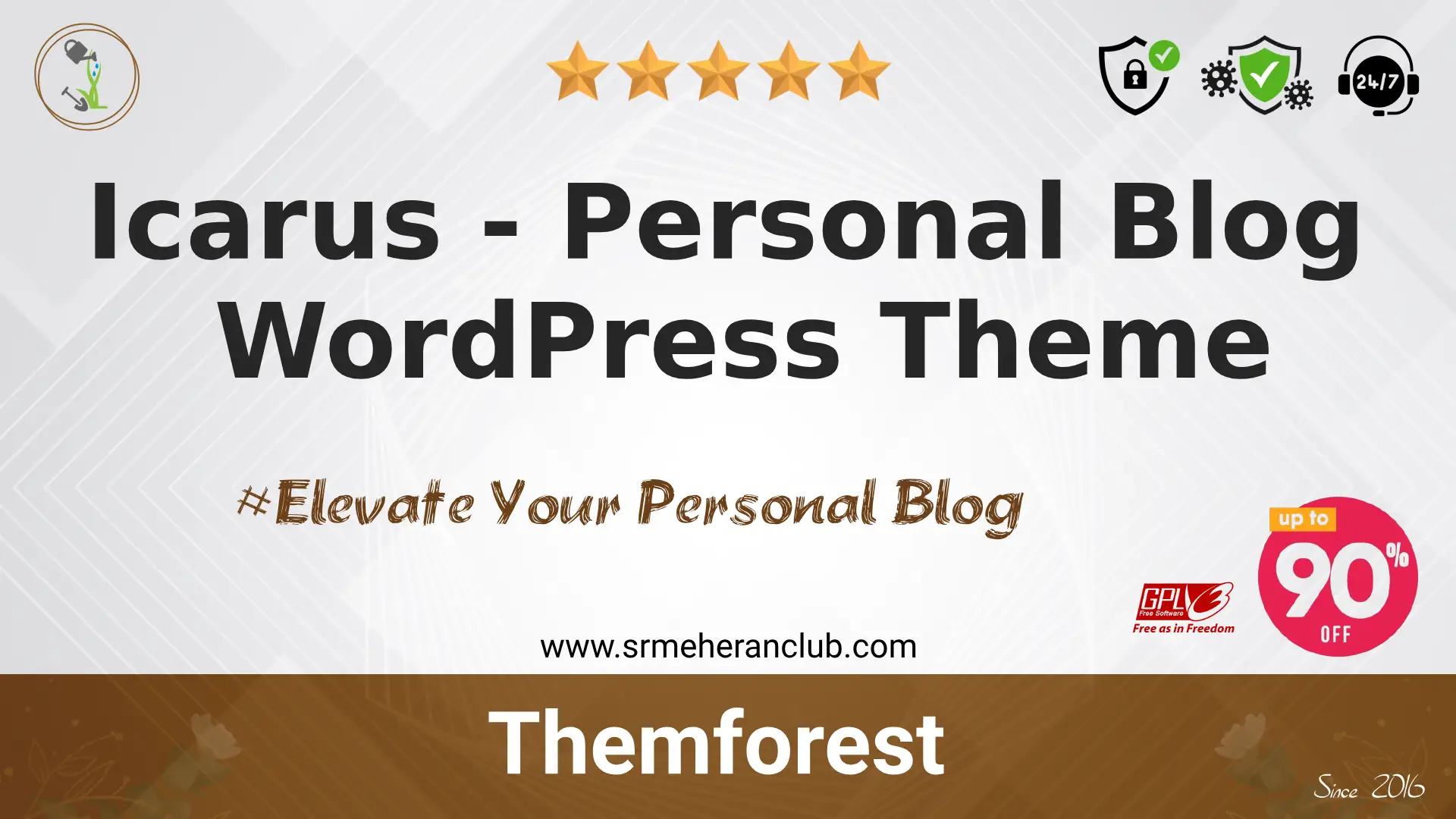 Icarus – Personal Blog WordPress Theme — Theme by Themeforest