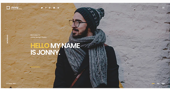 Jonny - Personal WordPress Theme