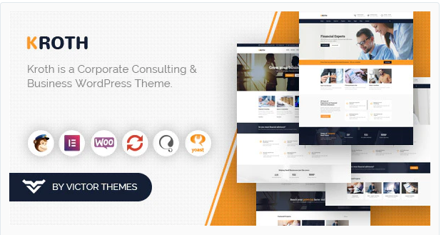 Kroth - Business/Consulting WordPress Theme