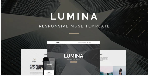 Lumina – Responsive Muse Template for Creatives & Agencies — Theme by Themeforest