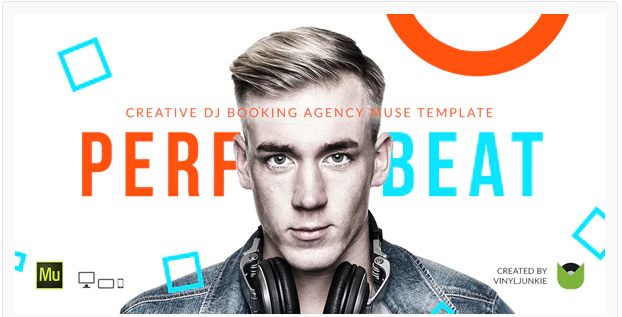 PerfectBeat – DJ Booking Agency Muse Template — Theme by Themeforest