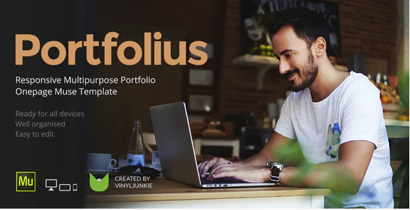 Portfolius – Responsive Multipurpose Portfolio Muse Template — Theme by Themeforest