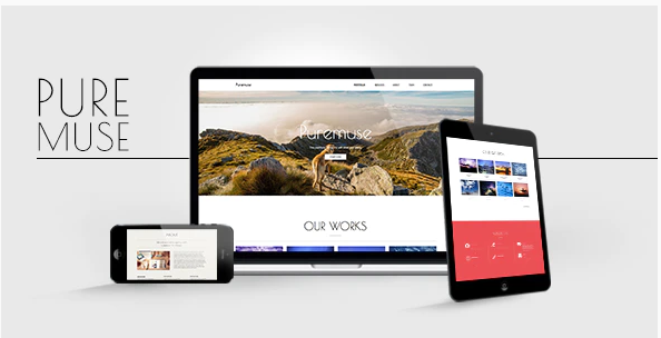 Puremuse – Clean Muse Template for Portfolios & Creatives — Theme by Themeforest