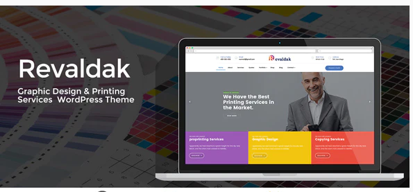 Revaldak - Printing Services WordPress Theme