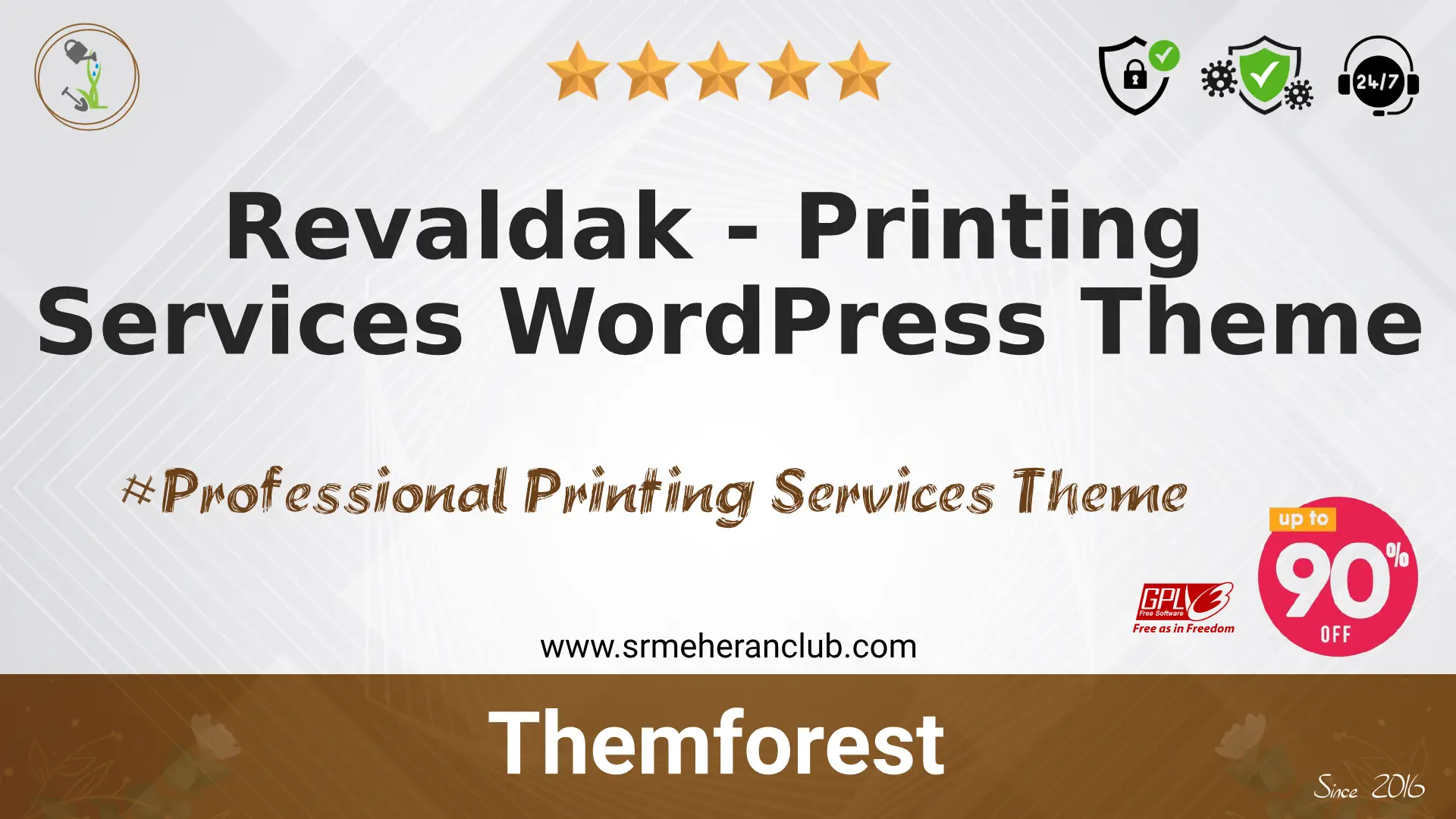 Revaldak – Printing Services WordPress Theme — Theme by Themeforest