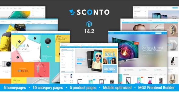 Sconto - Premium Magento 2 and 1 Theme