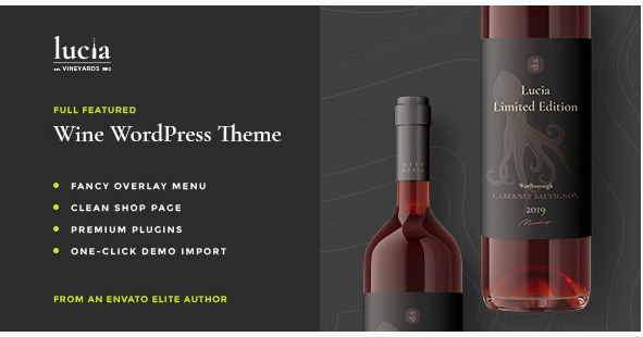 Lucia - Wine WordPress Theme