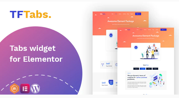 TF Tabs widget for Elementor
