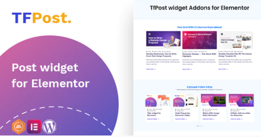 TfPost - Post widget Addons for Elementor