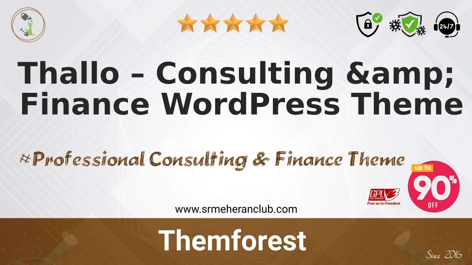 Thallo – Consulting & Finance WordPress Theme — Theme by Themeforest