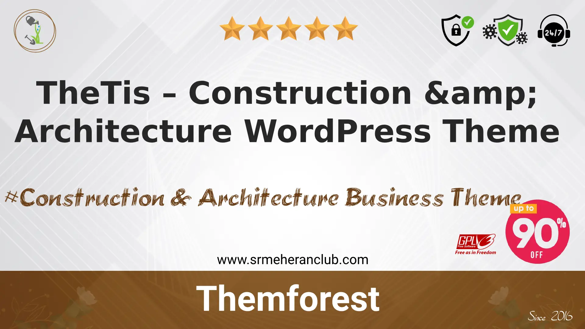 TheTis – Construction & Architecture WordPress Theme — Theme by Themeforest