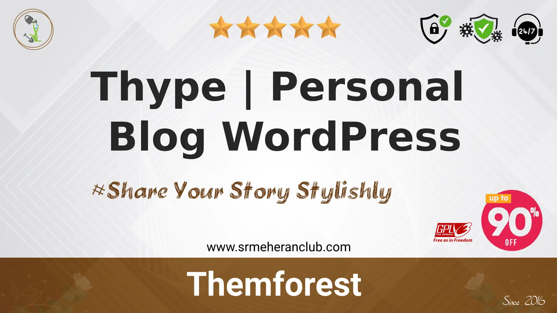 Thype | Personal Blog WordPress — Theme by Themeforest