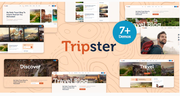 Product Image - Tripster – Travel & Lifestyle WordPress Blog 1.0.2