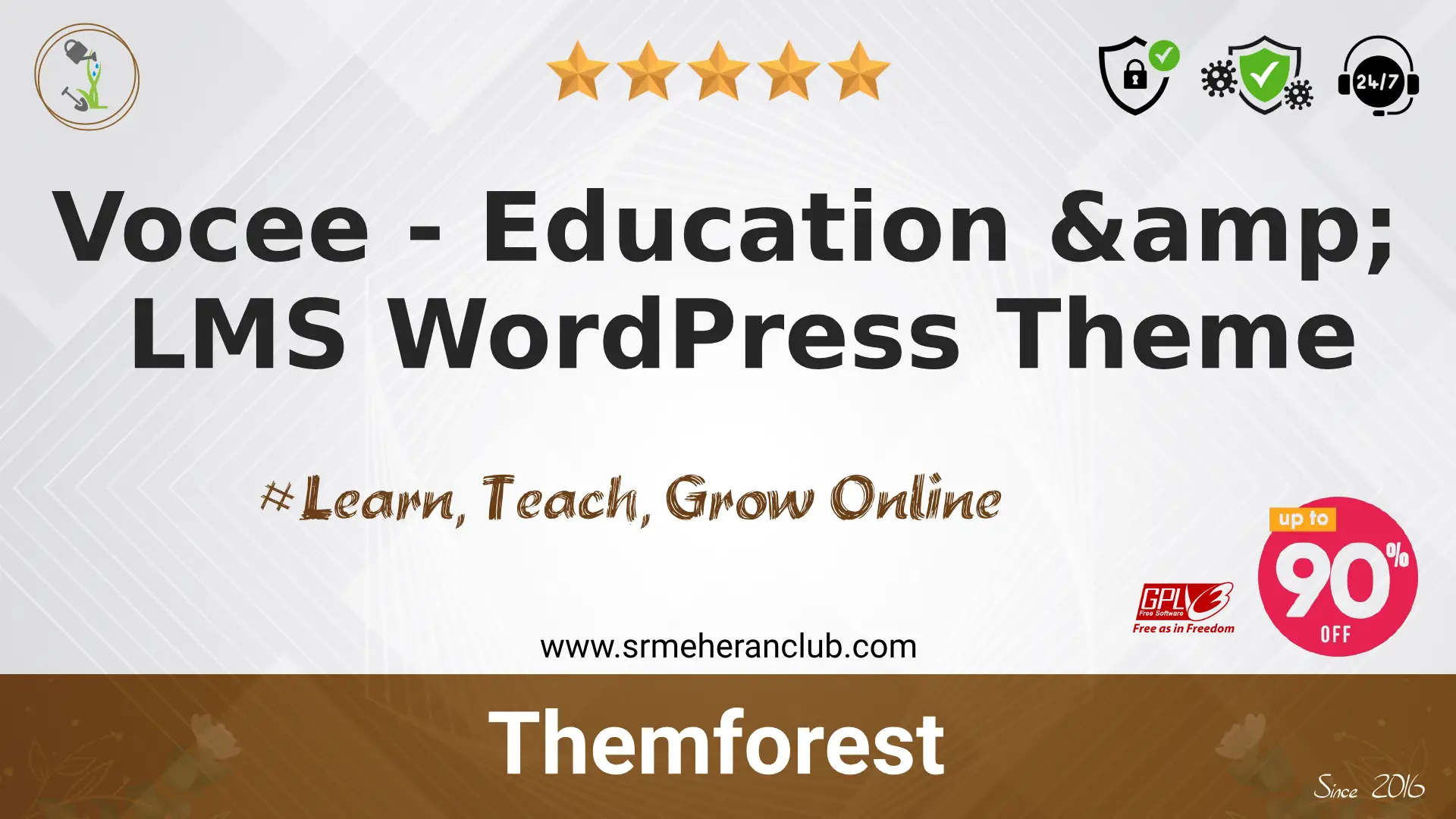 Vocee – Education & LMS WordPress Theme — Theme by Themeforest