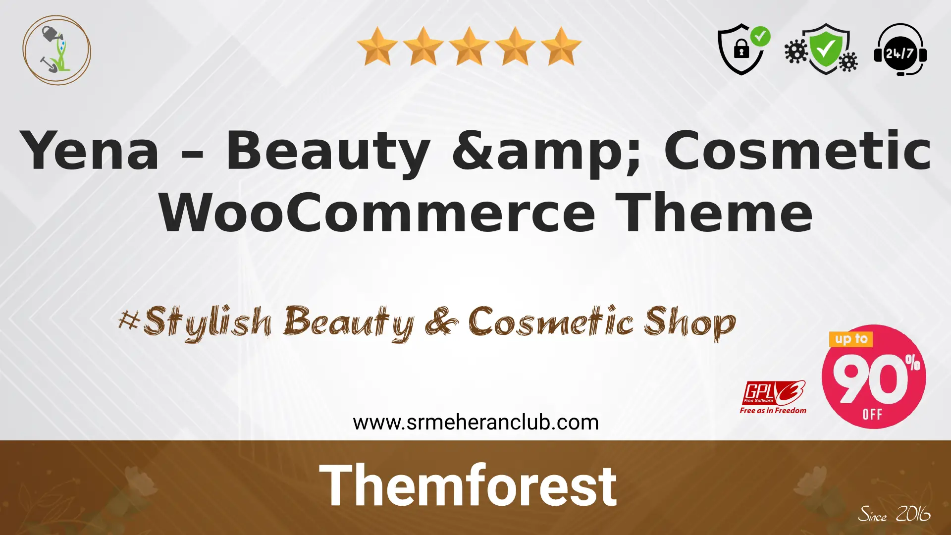 Yena – Beauty & Cosmetic WooCommerce Theme — Theme by Themeforest