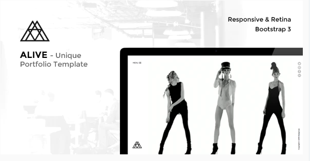 ALIVE - Portfolio for Creatives & Agency