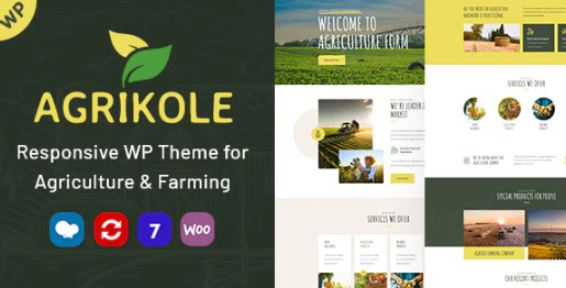 Agrikole | WordPress Theme for Agriculture Farms