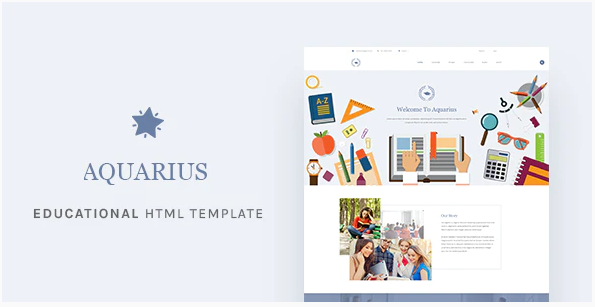 Aquarius - Educational University HTML Template