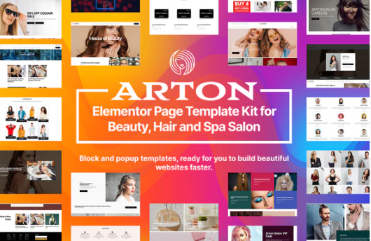 Arton - Beauty & Spa Salon Template Kit