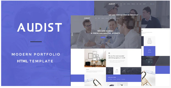 Audist - Modern Portfolio HTML5 Template