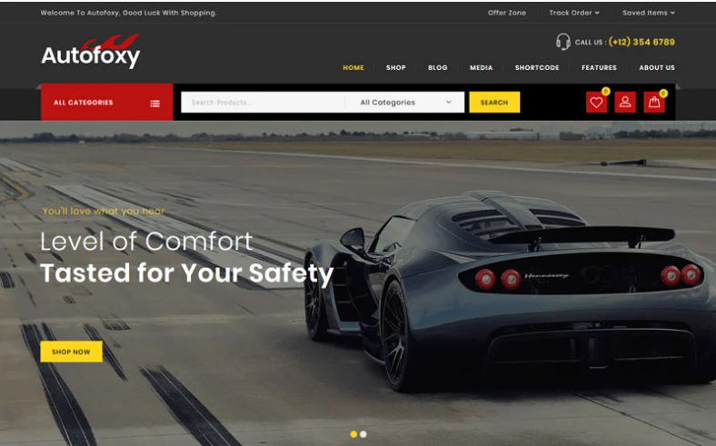 Product Image - Autofoxy – Auto Parts Store WooCommerce Theme