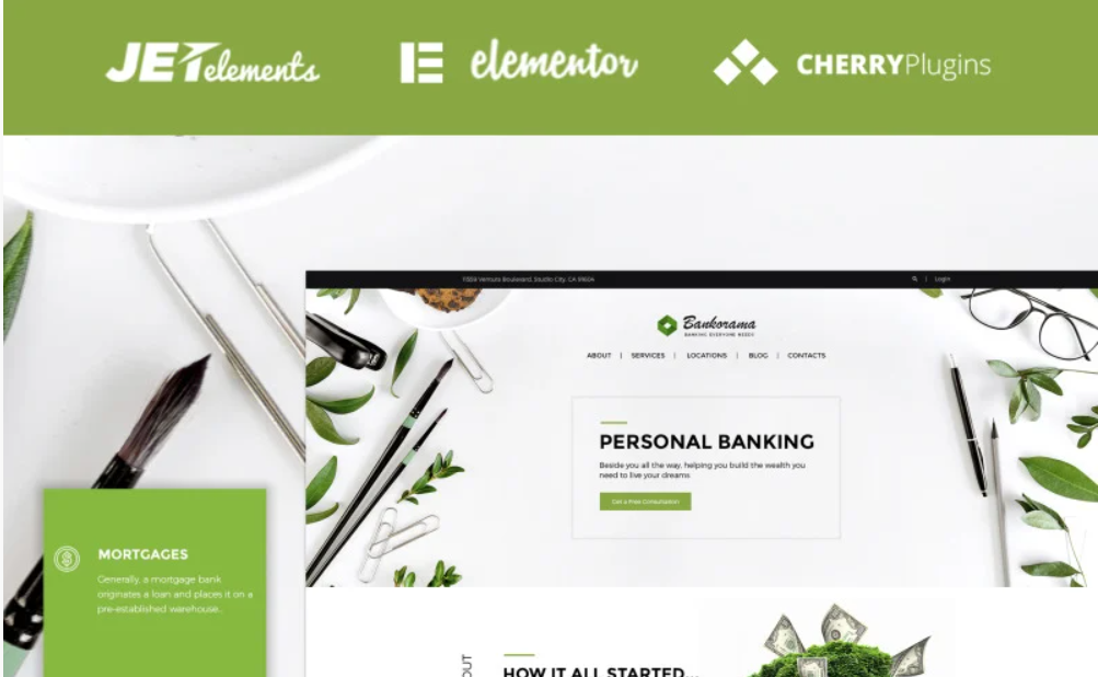 Bankorama - Bank WordPress Theme