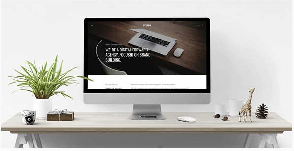 Belton – Minimal HTML5 Black and White Multipurpose Template — Website Template by ThemeForest