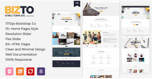 BizTo | MultiPurpose HTML5 Template