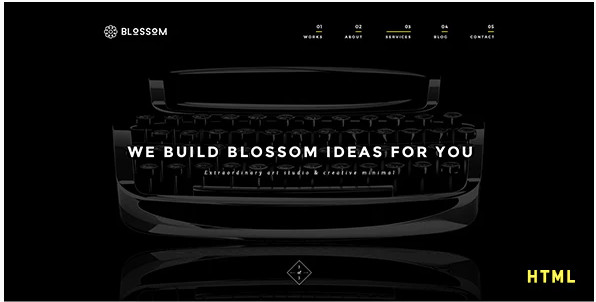 Blossom - Minimal Portfolio HTML5 Template