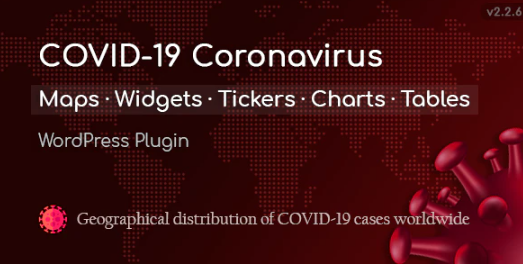 COVID-19 Coronavirus — Live Map & Widgets for WordPress