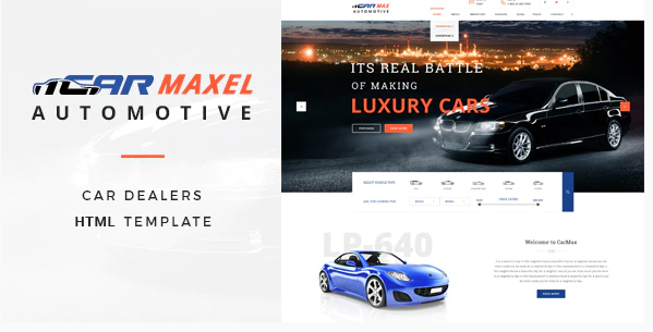 Car Max - Automotive HTML Template