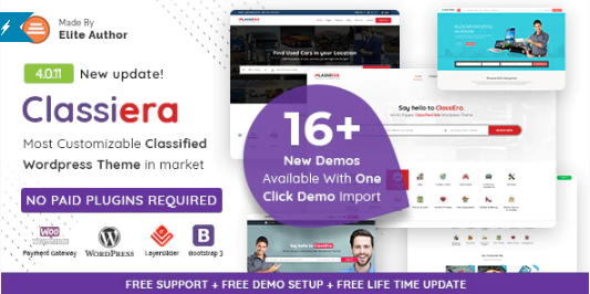 Product Image - Classiera – Classified Ads WordPress Theme 4.0.18
