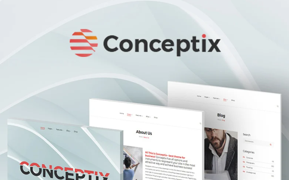Conceptix - Art Studio WordPress Theme