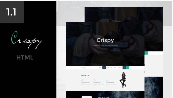 Crispy | One & Multi Page HTML