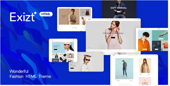 Exist - Wonderful Fashion HTML Template
