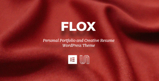 FLOX - Personal Portfolio & Resume WordPress Theme