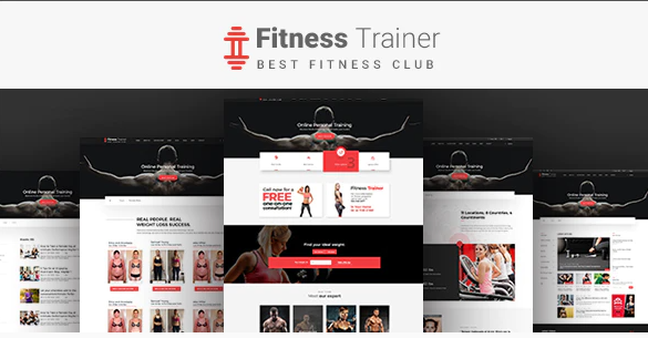FitnessTrainer - Responsive Bootstrap Template