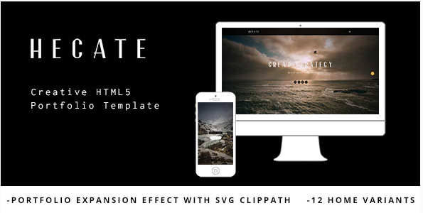 Hecate - Creative HTML5 Portfolio Template
