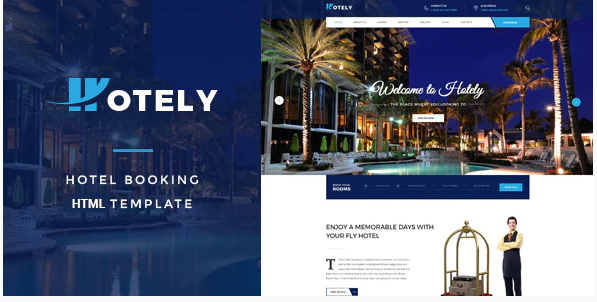 Hotely - Hotel Booking & Travel HTML Template